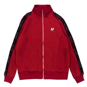 MILFDAD Track Jacket Red For Men Size Small True to Size